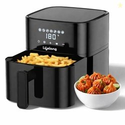 Lifelong 4.2 Litre Digital Air Fryer |Detachable Handle, Touch Control