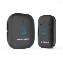 Himster Wireless Doorbell, Waterproof Door Bell Chime Kit Alarm for Ho