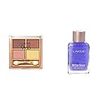 LAKMÃ 9 To 5 Shimmery Eye Color Quartet Eye Shadow, Desert Rose Powder, 7G & Lakme Nail Color Remover, 27Ml, Multicolor