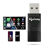 Lifelong 2-in-1 Wireless Android Auto & Wireless CarPlay Adapter for Car | for Android & iPhone/iOS | Converts Wired to Wireless | USB C/A | No App Needed | Stick Cast – Bluetooth & Wi-Fi (LLECA30)