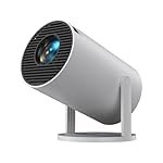 Portronics Beem 440 Smart LED Projector with 720p HD Resolution, Rotatable Design, Built-in Streaming Apps (Netflix, Prime Video, Hotstar), 2000 Lumens, Screen Mirroring, 3 Watts Speaker (White)