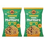 GO DESi – Garlic Masala Murmura | No Palm Oil | Indian Snacks | Street Food | 100 gms | pack of 2