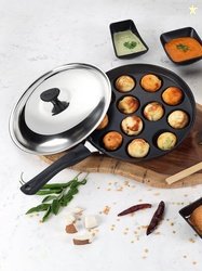 Cello Black Easy to Clean Aluminium Pan