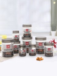 Cello Checkers Set of 18 Plastic Storage Containers with Airtight Lids