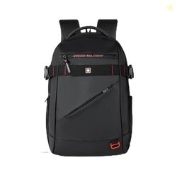 SWISS MILITARY 30L Unisex Laptop Travel Backpack for 15.6-Inch Laptops