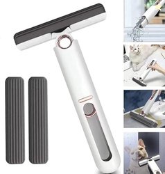 VROKLA Portable Mini Mop, Portable Self-Squeeze Short Mop, Mini Lazy H