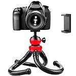 Maizic Smarthome Octopus Tripod Foldable Flexible Tripod Gorilla Tripod Stand with Universal Mobile Holder for Vlogging Streaming Photography Compatible with All Smartphones