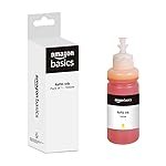 amazon basics T664 Refill Ink | Compatible with Epson L130/L360/L380/L361/L565/L210/L220/L310/L350/L355/L365/L385/L405/L455/L485 Printers | Leak-Proof (70ml, Yellow)
