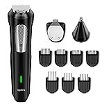 Lifelong All in One Trimmer for Men | 12-in-1 Shaving Kit for Man | Multi Razor Precision Beard, Nose, Body, Private Parts | Full Body Shaver | Best Grooming Gifts | 7Combs | 120Min Runtime | 9000RPM