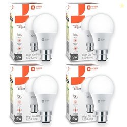 Orient Electric 9W High Glow LED bulb| 180-degree wide beam angle| Vol