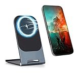 AGARO Elegant Wireless Charger, 15W, Qi-Certified, Charging Stand for iPhone 15/15 Plus/15 Pro/15 Pro Max, 14/14 Plus/14 Pro/14 Pro Max & 13/12/11 Series