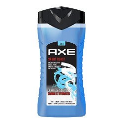 Axe Sports Blast 3 In 1 Body, Face & Hair Wash For Men, Long-Lasting R