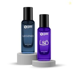 Beardo Twin Legends- LSD & Legend Perfume for Men (20ml x 2) | Long La