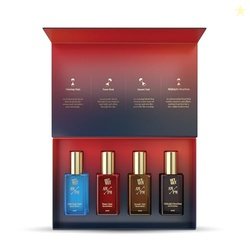 Set Wet AM/PM Gift Set 4x20 ml Premium Scent with Long Lasting Fragran