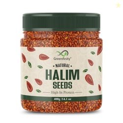 GreenFinity Halim Seeds - 400g | Aliv Seeds | Halim Seeds for Eating |