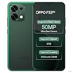 Oppo F33 5G Smartphone (6GB RAM, 128GB Storage, Forest Green) |50MP AI Camera |7000mAh Long Battery |45W Fast Charging-with No Cost EMI/Bank Offers