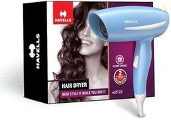 Havells 1000 Watts Hair Dryer, 2 Heat Settings (Hot/Warm), Over Heat P
