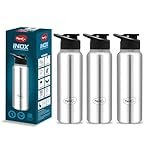 Pigeon Hydra Stainless Steel Drinking Water Bottle Flipper Cap, 0.7 Liters