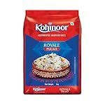 Kohinoor Pulao Basmati Rice, 1 kg | Long-Grain Basmati (Cooked grain up to 18 mm) | Aromatic & Flavorful Rice | Ideal for Pulao