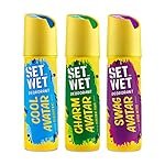 SET WET Deodorant Spray Perfume Cool, Charm & Swag Avatar for men, 150ml (Pack of 3)