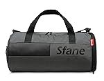 Sfane Polyester Grey Duffle/Shoulder/Gym Bag for Men & Women with Separate Shoe Compartment