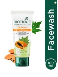 Biotique Papaya Deep Cleanse Visibily Glowing Skin Face Wash - 100ml
