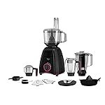 Havells Unity 750W Food Processor | 4 Jars â Juicer, Mixer, Grinder & Chopper (All-in-One) | Compact Design | 3 Speed Control + Pulse| For Dry & Wet Grinding| 2 Years Door Step Warranty by Havells