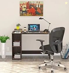 BLUEWUD Mallium Engineered Wood Study and Computer Laptop Table for Ho