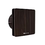 atomberg Studio Exhaust 6 Inches | Suitable for Bathroom, Kitchen | BLDC Motor | Easy to Clean | 2 Year Warranty (Dark Wood)