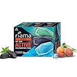 Fiama Men Gel Bar Active Celebration Pack with 3 Unique Gel Bars, 375g (125g – Pack of 3),Charcoal and Grapefruit, Refreshing Pulse and Energising Sport for Moisturised Skin, Soap for Men, For All Skin Types