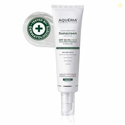 Aqueria Oil Control Brightening Gel Multi-Active French Sunscreen SPF