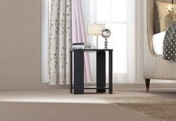 MAMTA Decoration MDF Wood Bedside End Table for Bedroom Living Room Wo