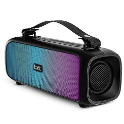 Boat Stone 580 Bluetooth Speaker with 12W RMS Stereo Sound, LED Lights