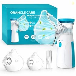 ORANCLE CARE Portable Mesh Nebulizer, Effective for Cough, Asthma Sile
