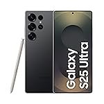 Samsung Galaxy S25 Ultra 5G AI Smartphone (Titanium Black, 12GB RAM, 256GB Storage), 200MP Camera, S Pen Included, Long Battery Life