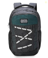 Puma Unisex-Adult TapeColorblock Backpack, Charcoal Gray (9103504)