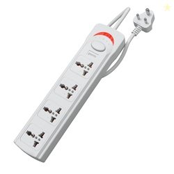 Geonix PowerSpan S4 | Extension Board with 4 Universal Sockets with on