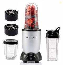 NutriPro Juicer Mixer Grinder - Smoothie Maker - 500 Watts (3 Jars & 2