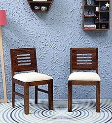 Mamta Decoration Solid Sheesham Wood Dining Chairs for Home and Office