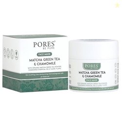 PORES Be Pure Green Tea Clay Face Mask | for Acne-Prone Skin | Deep Cl