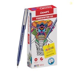 Luxor Finewriter Vilot color (Violet, Pack of 10 Pen)