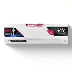 Hitachi 1 Ton 3 Star, New Star rated, Inverter Split AC (Copper, 4 Way