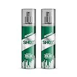 Layer’r Shot Royal Jade Fragrant Body Spray Combo For Men 2 x135ml | Long-Lasting Premium Fragrance Herbal & Fruity Blend Scent | Perfume For Body & Clothes | Deodorant Gift For Men
