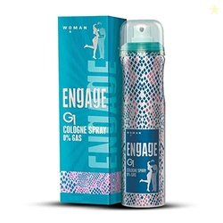 Engage G1 Cologne No Gas Perfume for Women, Floral and Sweet Fragrance