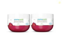 Mamaearth Beetroot Hydraful Light Moisturizing Cream with Beetroot & H