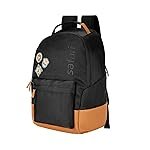 Safari Dart 3 24L College backpack, 2 compartments, 17″ laptop compatible, Smart trolley sleeve, Front pocket, college backpack bags for women and men, travel bag, Ideal for Students, Color – Black