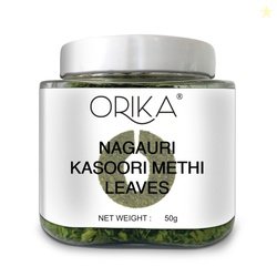 Orika Kasoori Dry Whole Methi - 50g Fenugreek Leaves for Authentic Ind
