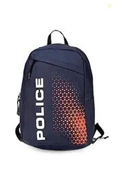 Police Slim Everyday Laptop Backpack for Office Casual Waterproof Scho