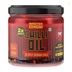 MasterChow 2X Spicy Sichuan Chilli Oil (170g) | Extra Hot | Made with