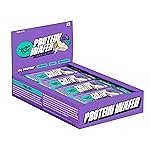 Yogabar 10g Protein Wafer Bars | Cookies & Cream Flavor | 0% Maida | Made with Millets | Crunchy High Protein Bars | 40g Each | Pack of 10